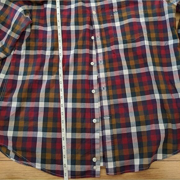 PAUL & Shark plaid checkered long sleeve button up shirt - Picture 9 of 9